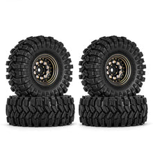 Load image into Gallery viewer, 1.0"58*24MM BRASS WHEEL SET 1/24 1/18 RC CRAWLER