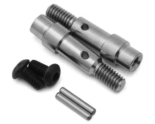 Load image into Gallery viewer, Team Associated RC10B6 Factory Team Titanium Hex Adapter Front Axles (2)