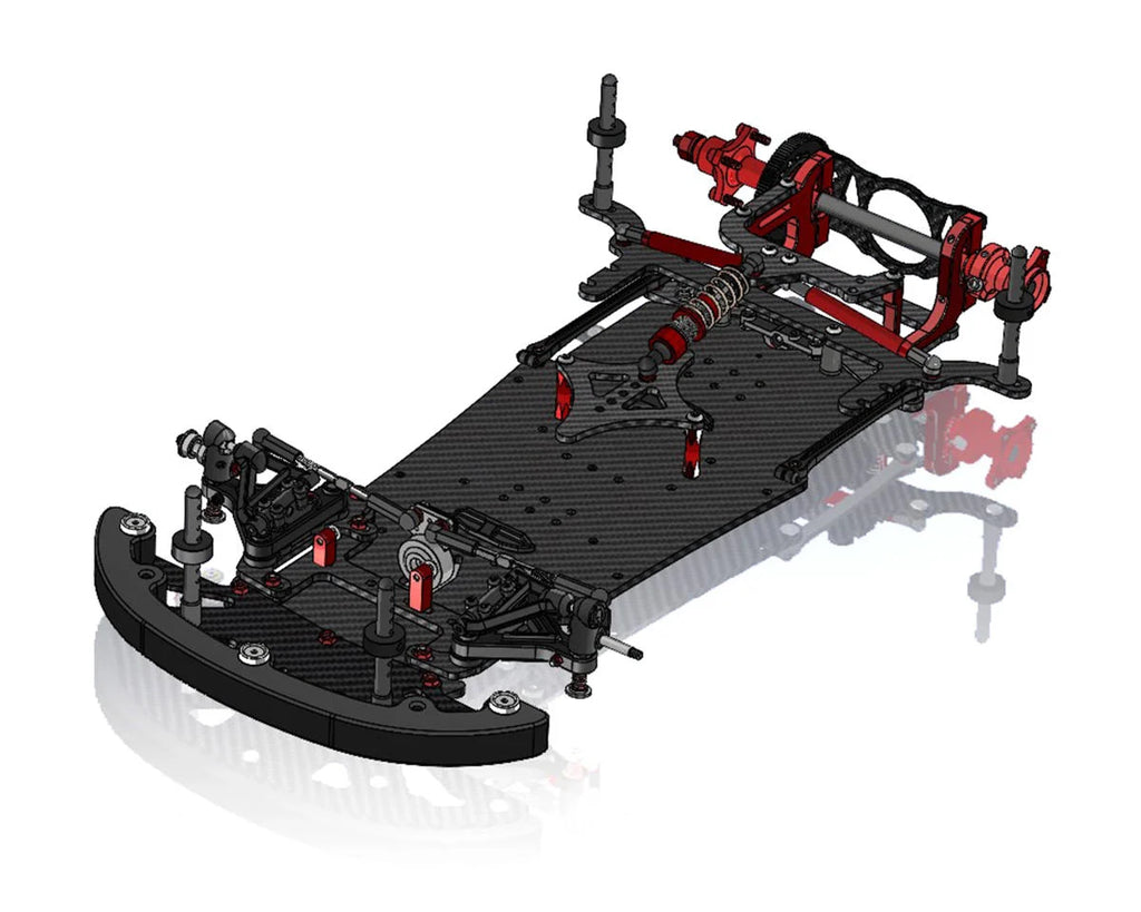 CRC 200F WGT-F 1/10 Pan Car Competition Kit (Foam Tires)