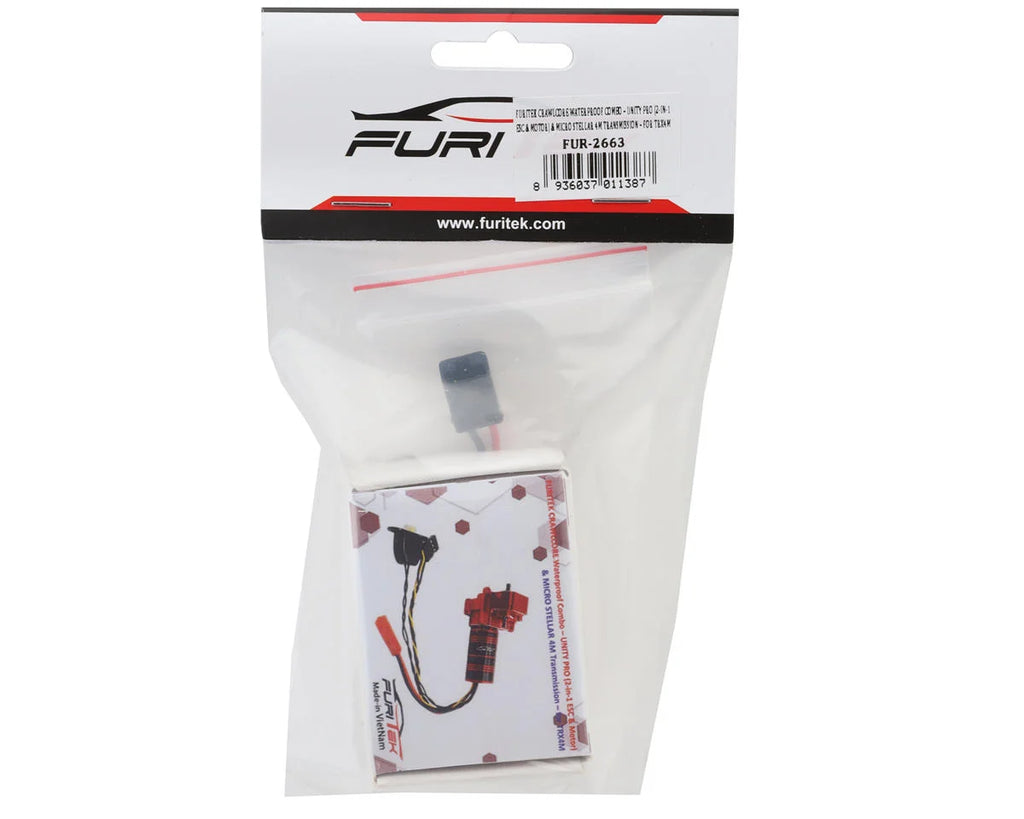 Furitek Unity PRO CRAWLCORE Waterproof 2-in-1 Brushless ESC & Motor Combo for Traxxas® TRX-4M™