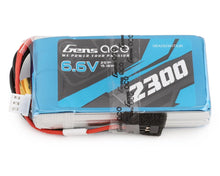 Load image into Gallery viewer, Gens Ace 2s LiFe Transmitter Battery (6.6V/2300mAh) (Futaba/FrSky) w/JR Connector