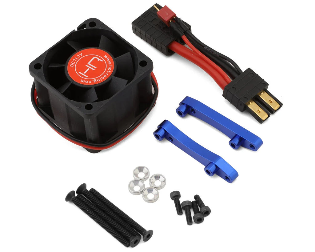 Hot Racing Traxxas Sledge 40mm Twister Motor Cooling Fan w/Plug