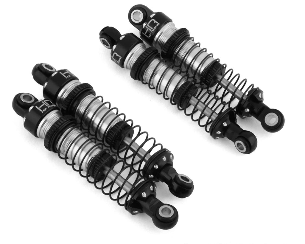 Hot Racing Traxxas TRX-4M Threaded Aluminum Shocks (Black) (4)