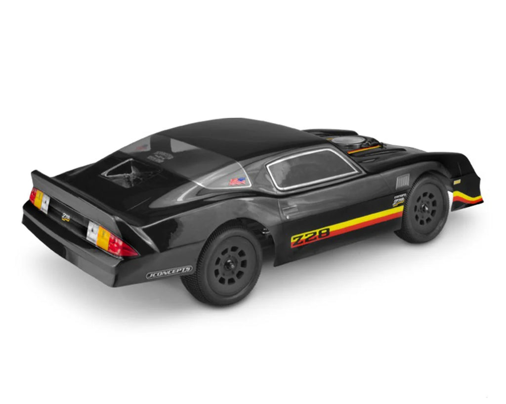 JConcepts 1978 Chevy Camaro Street Stock Dirt Oval Body (Clear)