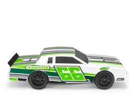 JConcepts 1987 Chevy Monte Carlo Street Stock Dirt Oval Body (Clear) (Lightweight)