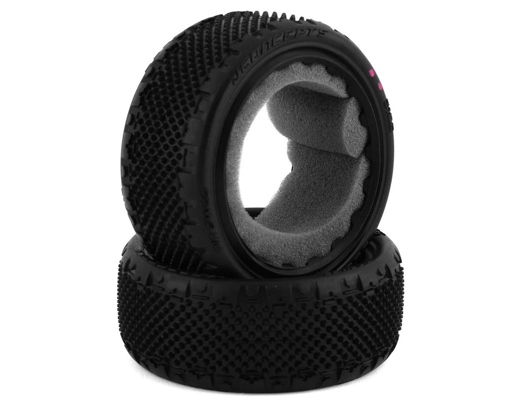 JConcepts Pin Swag Carpet 2.2" 1/10 4WD Buggy Front Tires (2) (Pink)