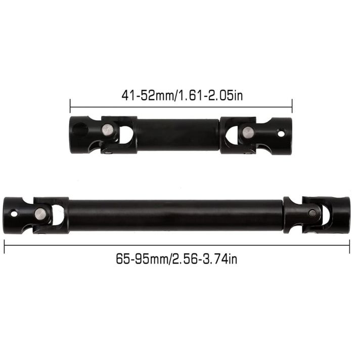 Power Hobby Hardened Steel Center Driveshaft, for Axial SCX24 Jeep / Galdiator