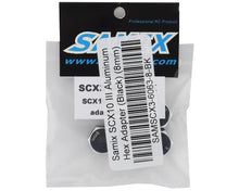 Load image into Gallery viewer, Samix SCX10 III/Capra Aluminum Hex Adapter (Black) (4) (8mm)