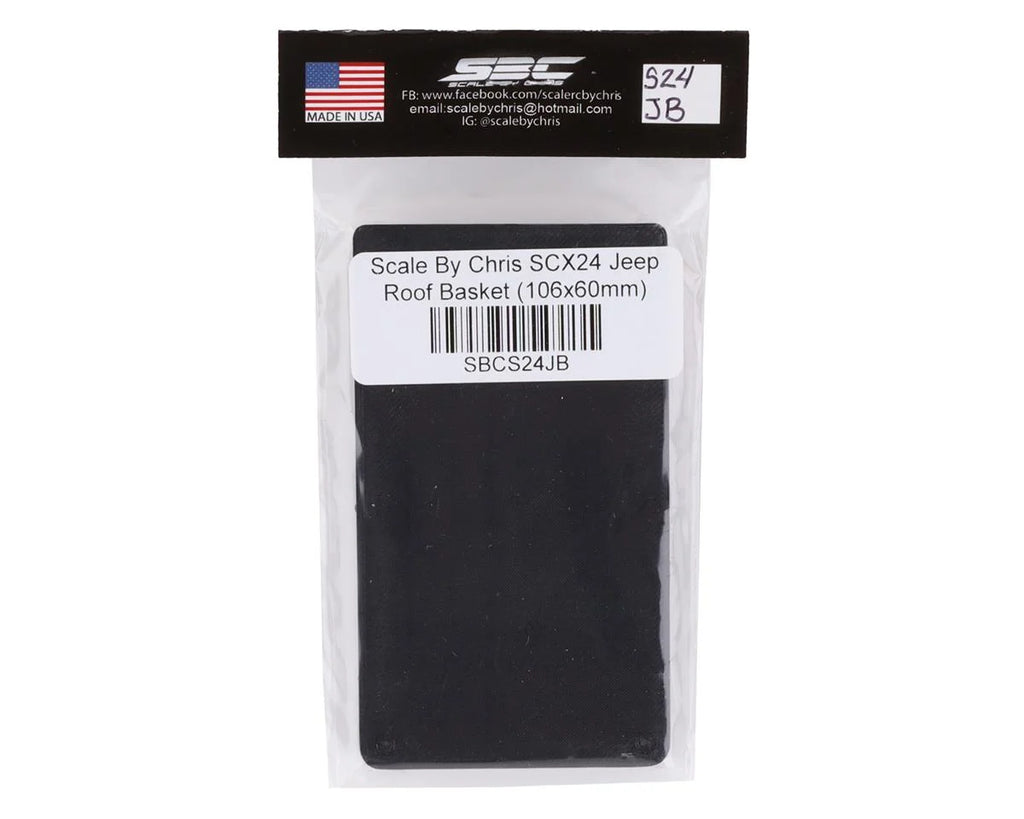 Scale By Chris SCX24 Roof Basket (106x60mm) (AXI00002)