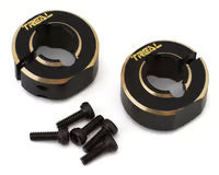 Load image into Gallery viewer, Treal Hobby Axial SCX24 Brass Rear Counter Weights (Black) (2) (10g)