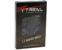 Load image into Gallery viewer, Treal Hobby Type C 1.0" Aluminum Beadlock Crawler Wheels (Grey) (4) (27.3g)