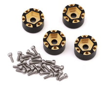 Load image into Gallery viewer, Treal Hobby Axial SCX24 1.0" Brass Beadlock Wheel Hub Spacers (4) (7mm) (3.5g)