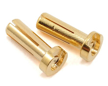 Load image into Gallery viewer, TQ Wire 4mm Low Profile Male Bullet Connectors (Gold) (14mm) (2)