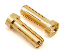 Load image into Gallery viewer, TQ Wire 5mm &quot;Low Profile&quot; Male Bullet Connector (Gold) (2)