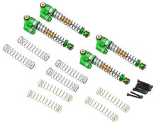 Load image into Gallery viewer, Axial SCX24 Aluminum Long Travel Threaded Shocks (Green) (4) (43mm)