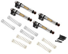 Load image into Gallery viewer, Treal Hobby Axial SCX24 Aluminum Long Travel Threaded Shocks (Black) (4) (43mm)