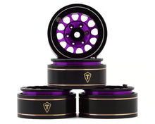 Load image into Gallery viewer, Type I 1.0" Classic 12-Spoke Beadlock Wheels (Purple) (4) (27.2g)