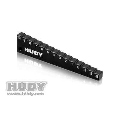 Hudy Chassis Droop Gauge -3 to 10mm For 1/10th Cars