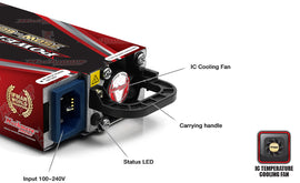 Muchmore Racing CTX-P Power Master4・12.6V 60A [750W] Black