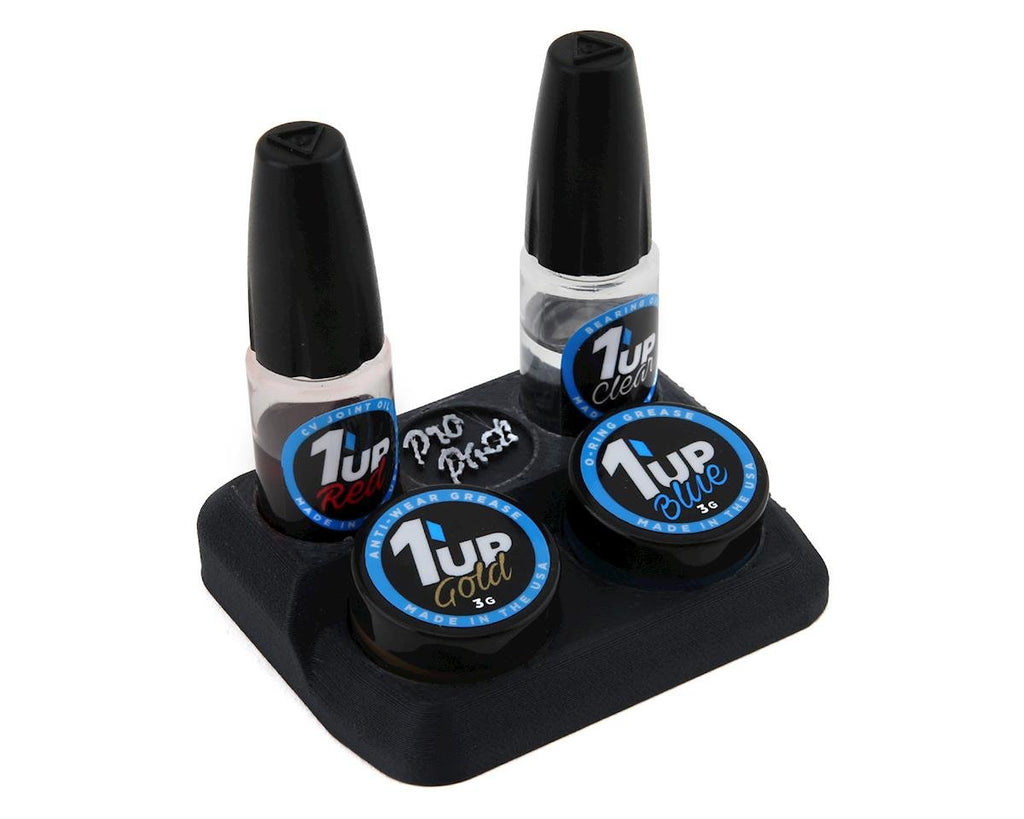1UP Racing Grease & Oil Lubricant Pro Pack w/Pit Stand