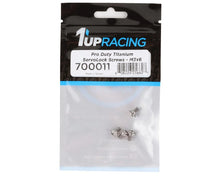 Load image into Gallery viewer, 1UP Racing Pro Duty Titanium ServoLock Screws (3x6mm)