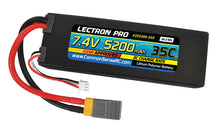Load image into Gallery viewer, Lectron Pro 7.4V 5200mAh 35C Lipo Battery with XT60 Connector + CSRC adapter for XT60 batteries to popular RC vehicles