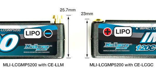 Muchmore Racing LCG Euro Connector (4mm) Male 2pcs.