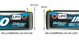 Muchmore Racing LCG Euro Connector (4mm) Male 2pcs.