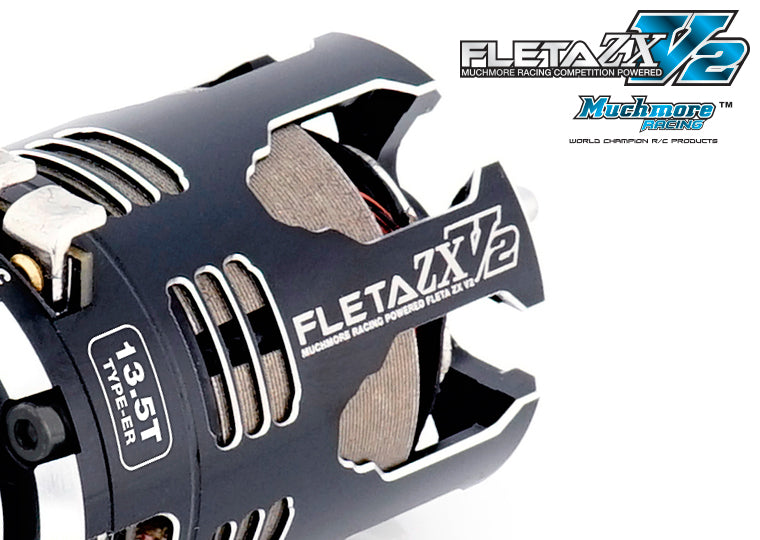 Muchmore Racing FLETA ZX V2 17.5T ER Spec Brushless Motor w/21XR