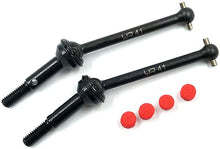 Load image into Gallery viewer, Yeah Racing Tamiya TC-01 Steel CVD Drive Shafts w/Foam Inserts (2)