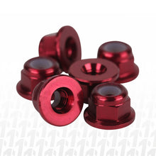 Load image into Gallery viewer, 1up Racing Premium Aluminum Locknuts M3 Flanged