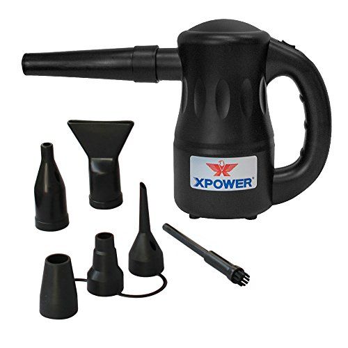 XPOWER A-2 Airrow Pro Multi-Use Powered Air Duster, Canned Air Replacement, Dryer, Air Pump Blower