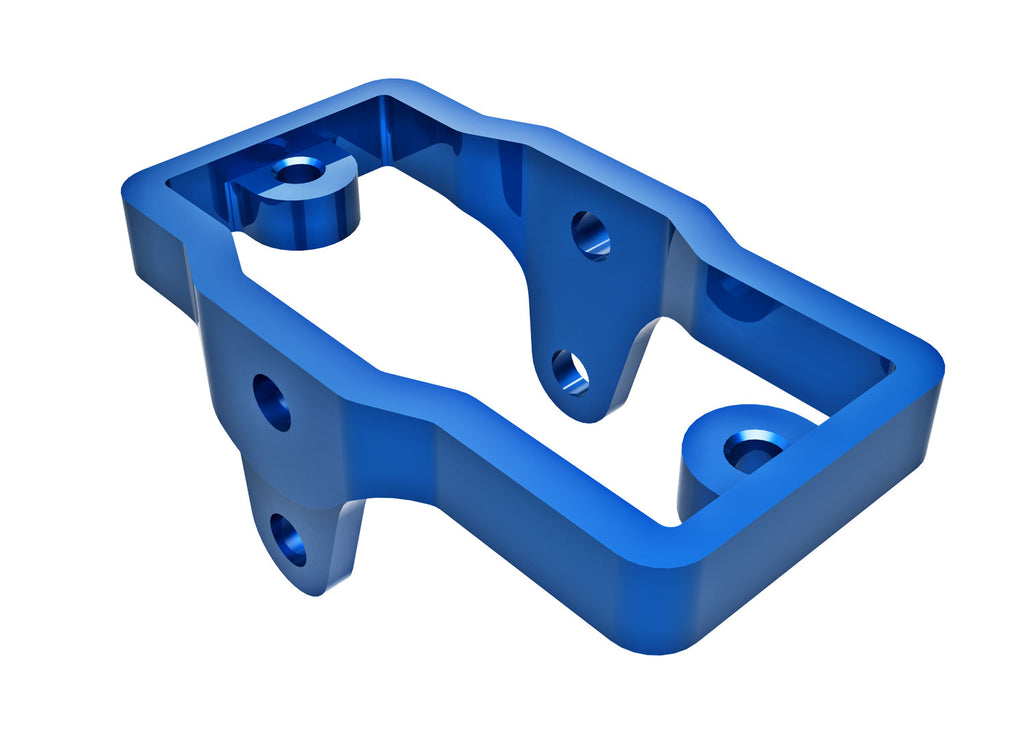 Traxxas TRX4M  Servo mount, 6061-T6 aluminum (blue-anodized)