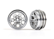 Load image into Gallery viewer, traxxas trx4m Wheels, 1.0&quot; (satin chrome) (2)