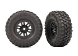 Tires & wheels, assembled (black 1.0