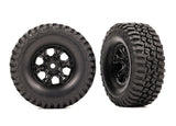 Tires & wheels, assembled (black 1.0