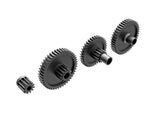 traxxas trx4m Gear set, transmission, low range (crawl) (40.3:1 reduction ratio)/ pinion gear, 11-tooth