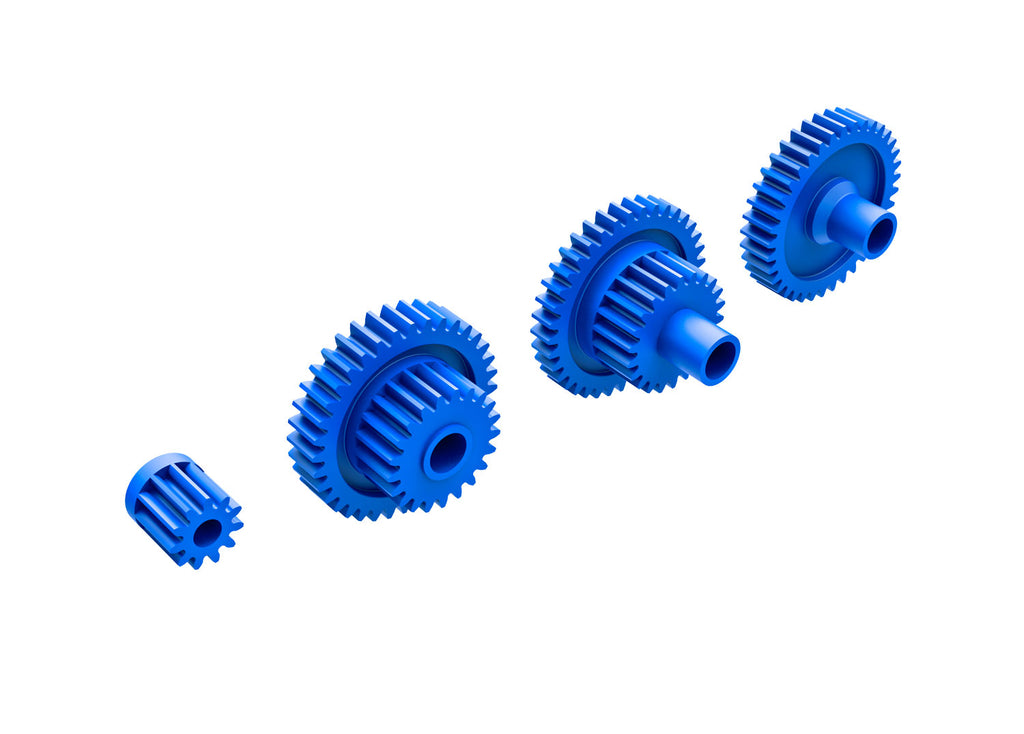 traxxas trx4m  Gear set, transmission, speed (9.7:1 reduction ratio)/ pinion gear, 11-tooth