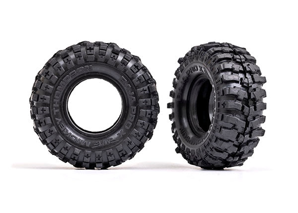 Traxxas trx4m  Tires, Mickey Thompson® Baja Pro X® 2.2x1.0" (2)