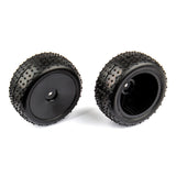 Front Narrow Mini Pin Tires, mounted:14B,14T