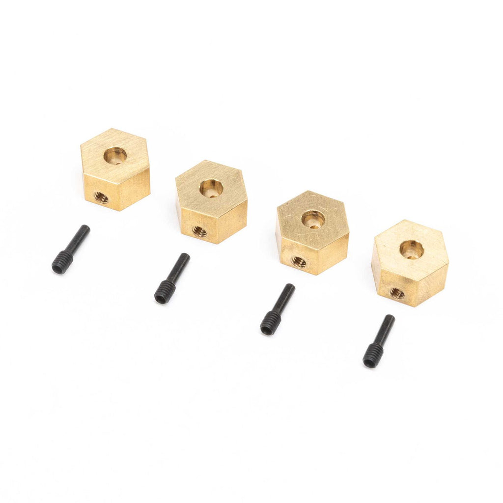 Axial Capra 7g Brass Hex Hubs for UTB18