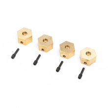 Load image into Gallery viewer, Axial Capra 7g Brass Hex Hubs for UTB18