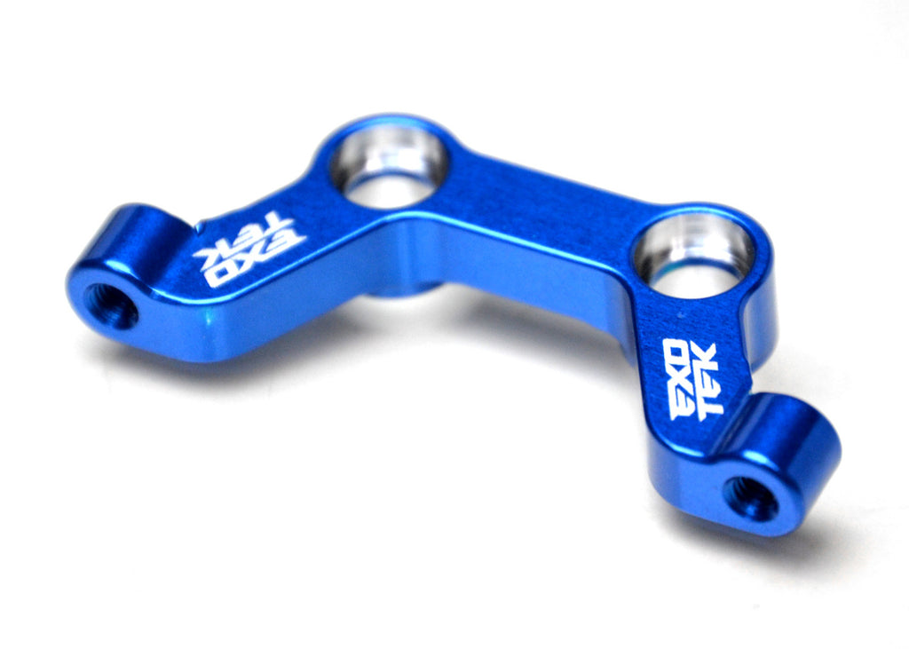 Exotek DR10 Aluminum HD Steering Rack (Blue)