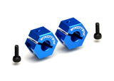 Exotek DR10 Aluminum Rear Clamping Hex (2)