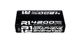 R1 4200mah 150C 7.4V 2S LIPO Enhanced Graphene Low Profile Shorty Battery