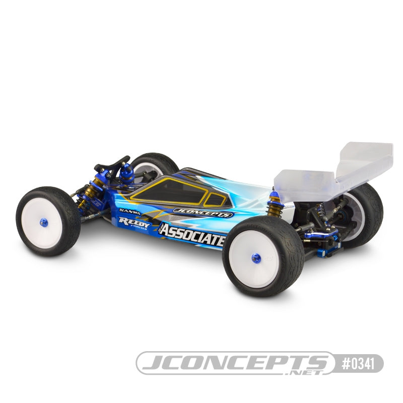 JConcepts B6/B6D "P2" High-Speed Body w/6.5" Aero Wing (Clear)