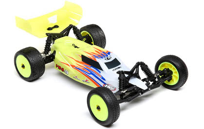 1/16 Mini-B Brushed RTR 2WD Buggy, Yellow/White