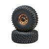 Load image into Gallery viewer, 2.2 Wheels with BFG Tire, Copper: Lasernut U4