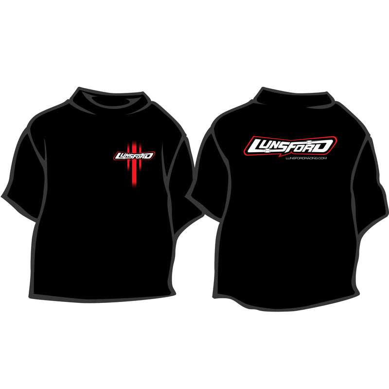 Lunsford "stripes" T-shirt Black