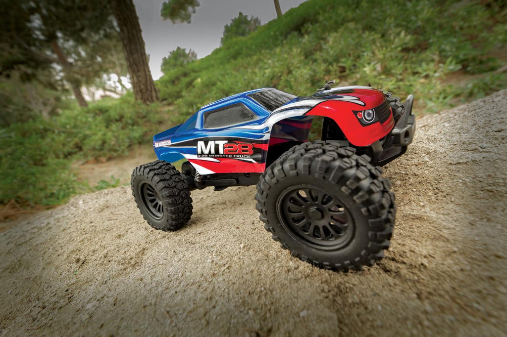 Team Associated MT28 1/28 RTR 2WD Mini Electric Monster Truck w/2.4GHz Radio